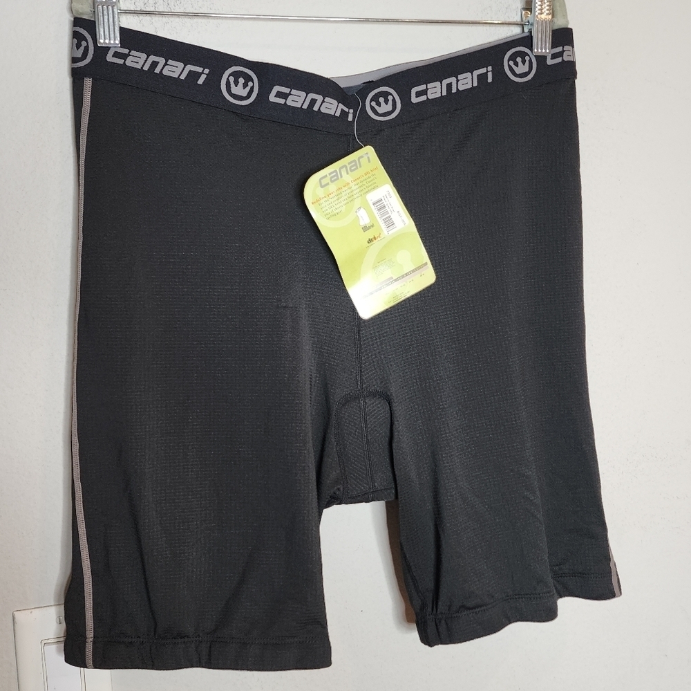 NWT Canari Cycling Gel Padded Brief Shorts mens size XXL
